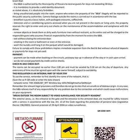 住宿加早餐酒店 San Francesco Centro 佩斯卡拉