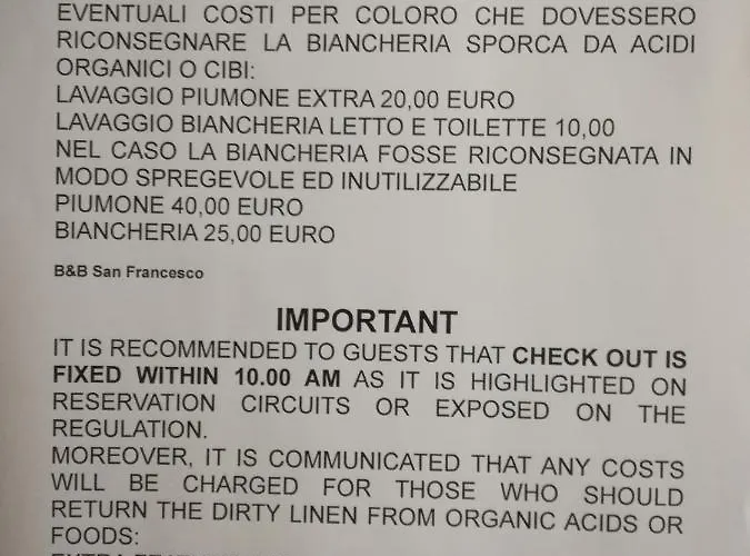 Bed & Breakfast San Francesco Centro